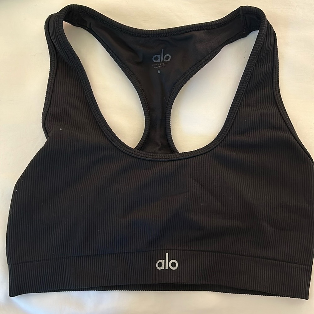 Alo racerback sports bra